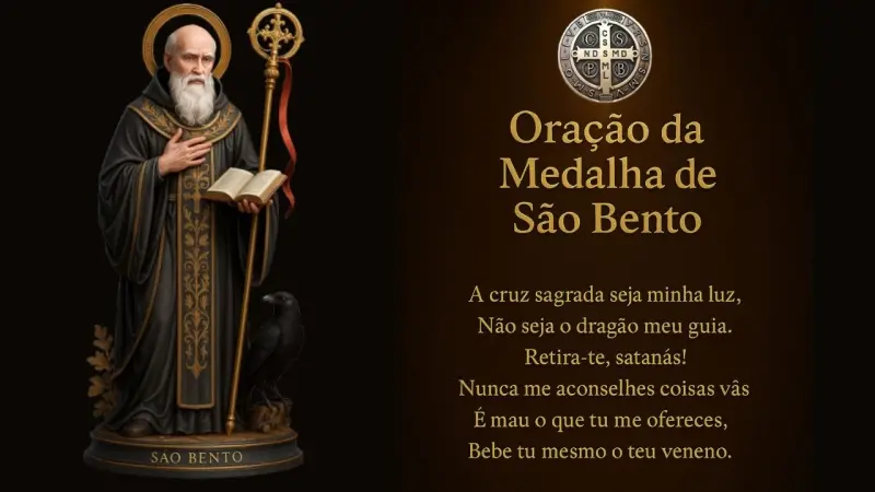 Imagem As 3 Orações Mais Poderosas de São Bento para Proteção